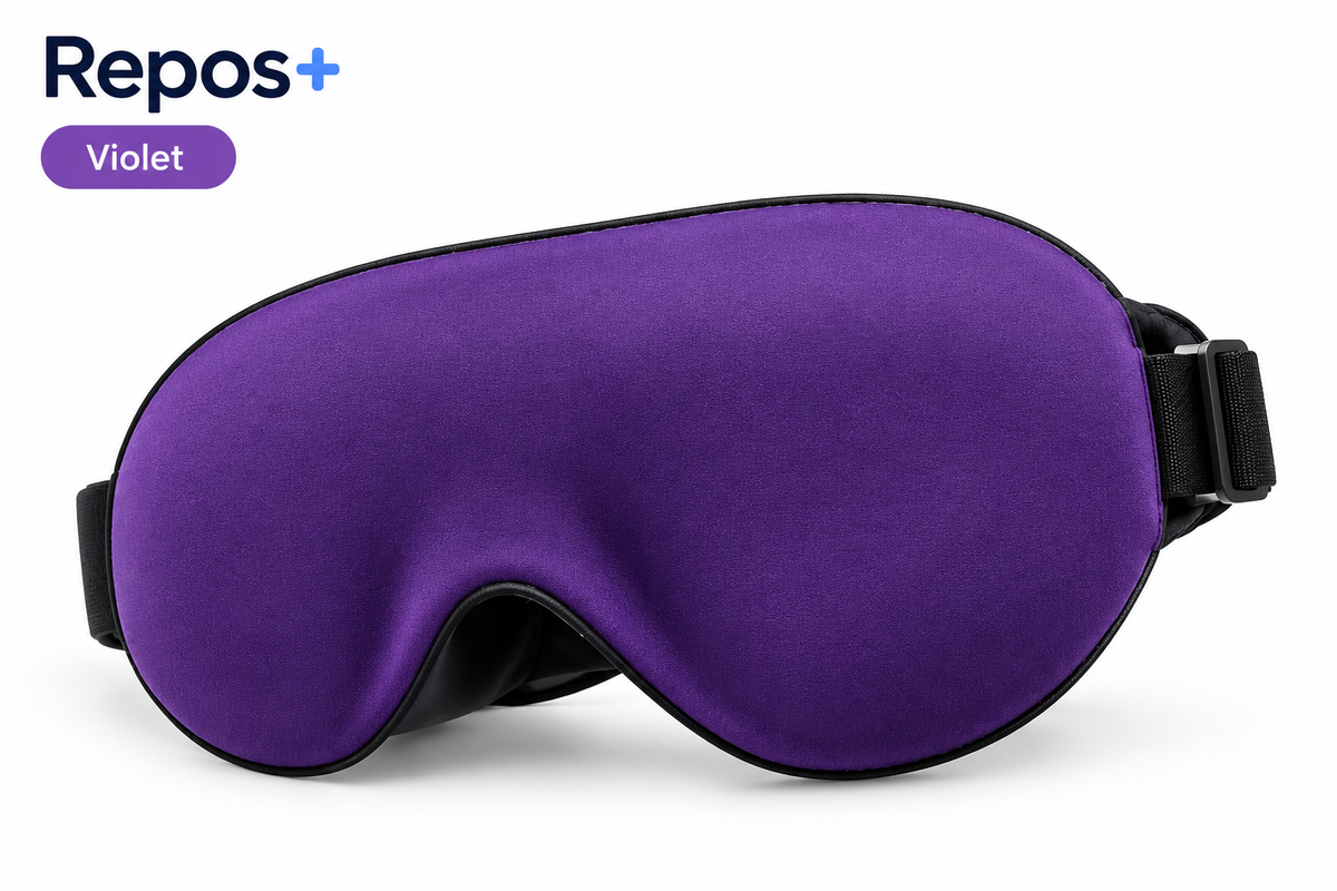Masque de Sommeil 3D Repos+ | Confort Total, Obscurité Totale
