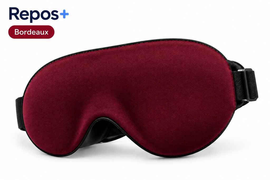 Masque de Sommeil 3D Repos+ | Confort Total, Obscurité Totale