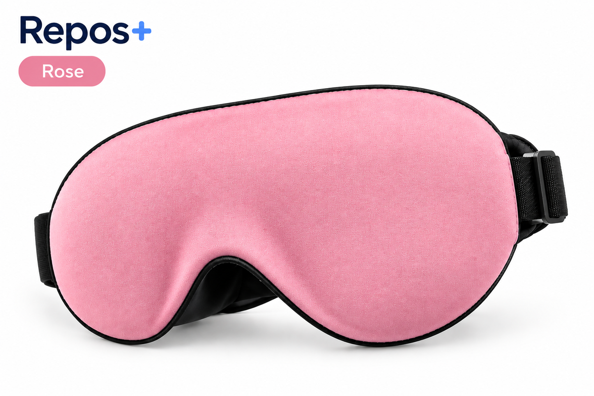 Masque de Sommeil 3D Repos+ | Confort Total, Obscurité Totale