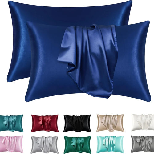 Taie d'Oreiller Satin Repos+ | Douceur pour vos Nuits